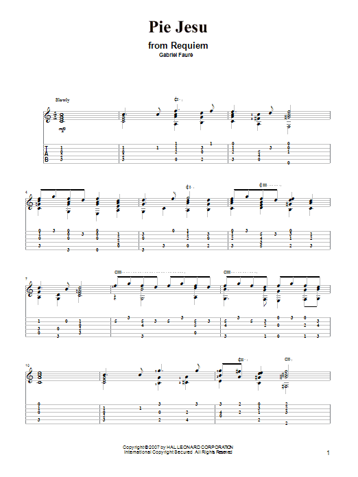 Produktbild zu: Pie Jesu