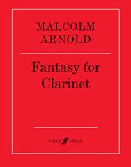 cover: Fantasy for B Flat Clarinet, Op.87, Malcolm Arnold
