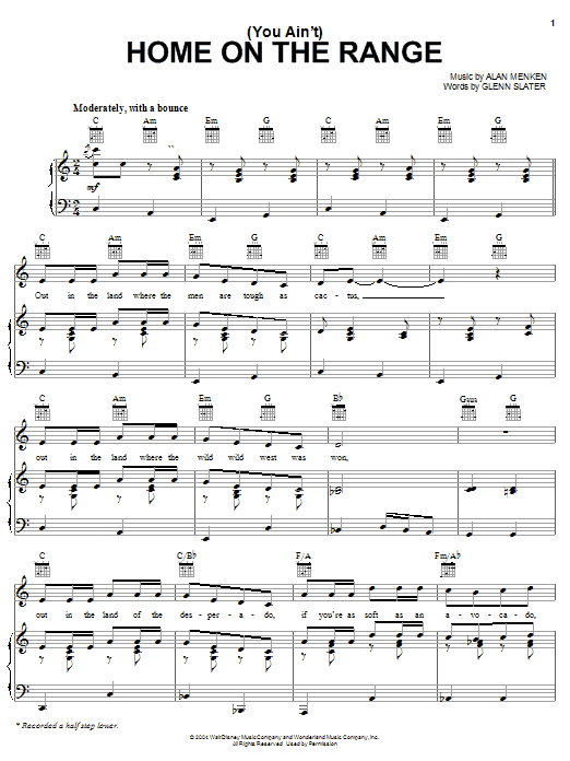 Produktbild zu: (You Ain't) Home On The Range - Main Title
