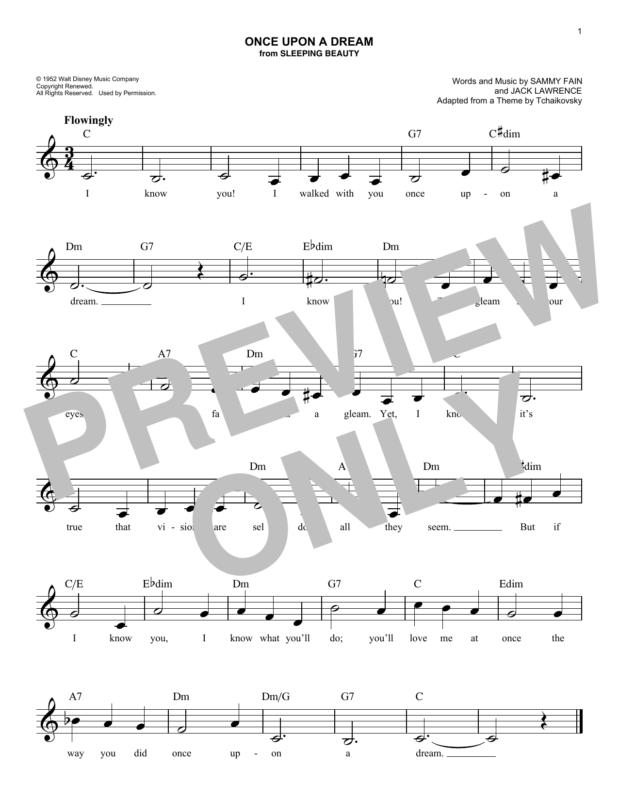 Produktbild zu: Once Upon A Dream