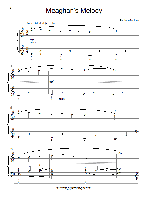 Produktbild zu: Meaghan's Melody