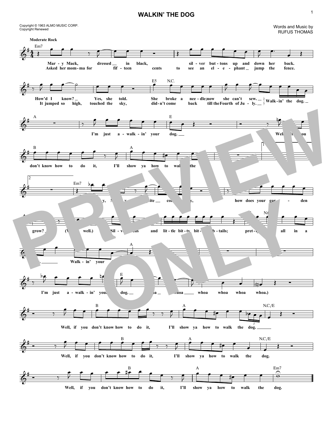 Produktbild zu: Walkin' The Dog