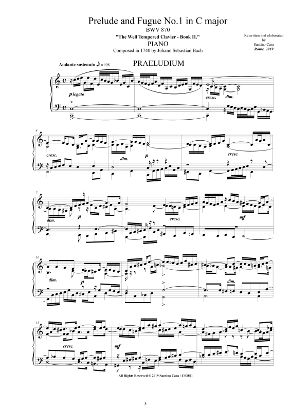 Product picture to: The Well Tempered Clavier Book II - 24 Preludes and FuguesJohann Sebastian Bach