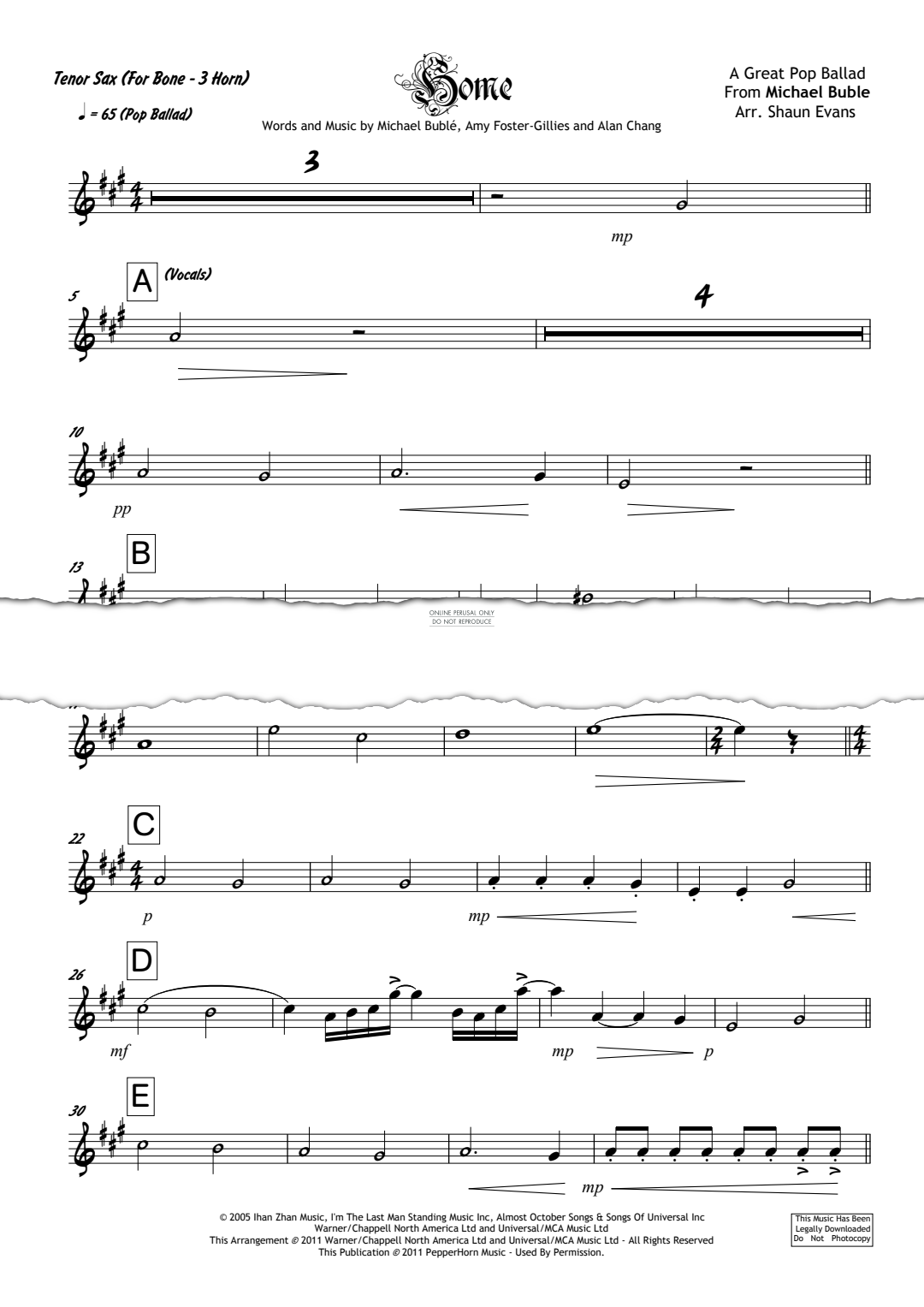 Product gallery: Page 1 of 1 Home, Michael Bublé