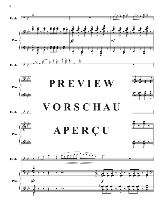 Product gallery: Page 8 of 17 Variations - Rich Matteson style solo , , (baritone/pos + piano)