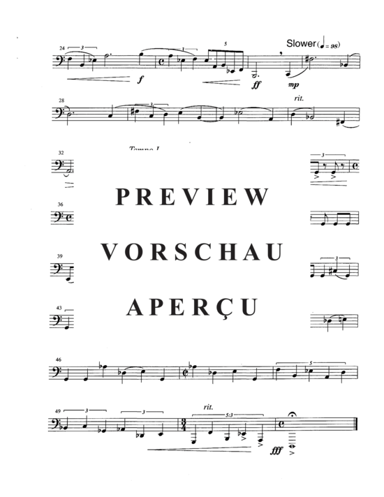 Product gallery: Page 9 of 9 Three Etudes , , (Tuba Solo)