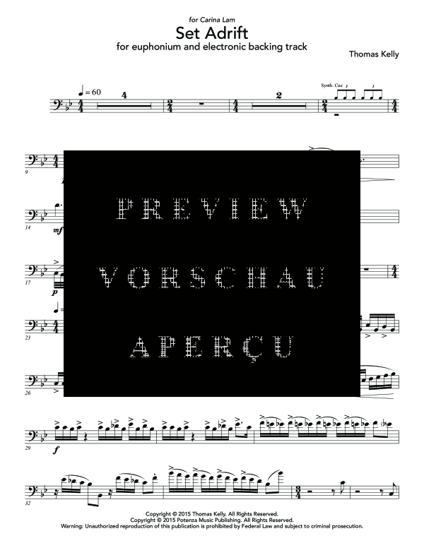 gallery: Set Adrift, , (Euphonium Solo und Backing Track)