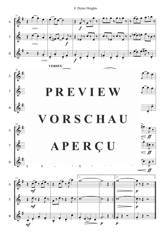 Produktgalerie: Seite 3 von 6 Dyker Heights, , (Saxophon Trio)