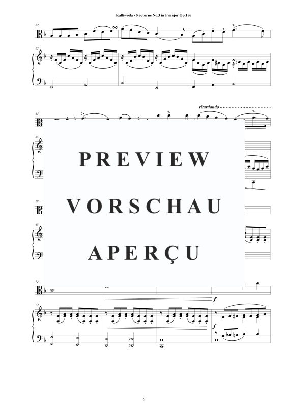 Produktgalerie: Seite 7 von 10 Nocturne Nr.3 Op.186, , Viola und Klavier