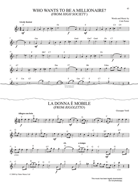 Product gallery: Page 1 of 1 La Donna E Mobile (from 'Rigoletto'), Giuseppe Verdi