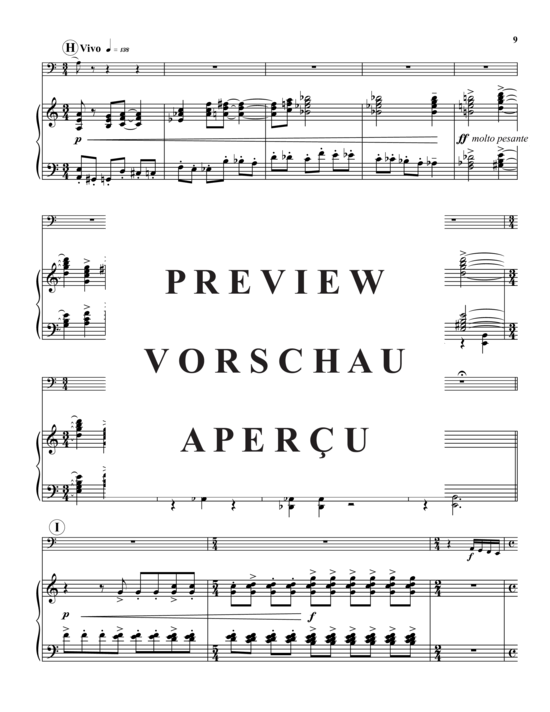 Product gallery: Page 10 of 21 Concerto Nr. 2 , , (tuba + piano)