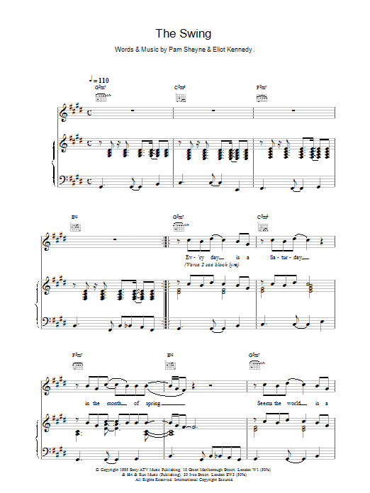 Produktbild zu: The Swing