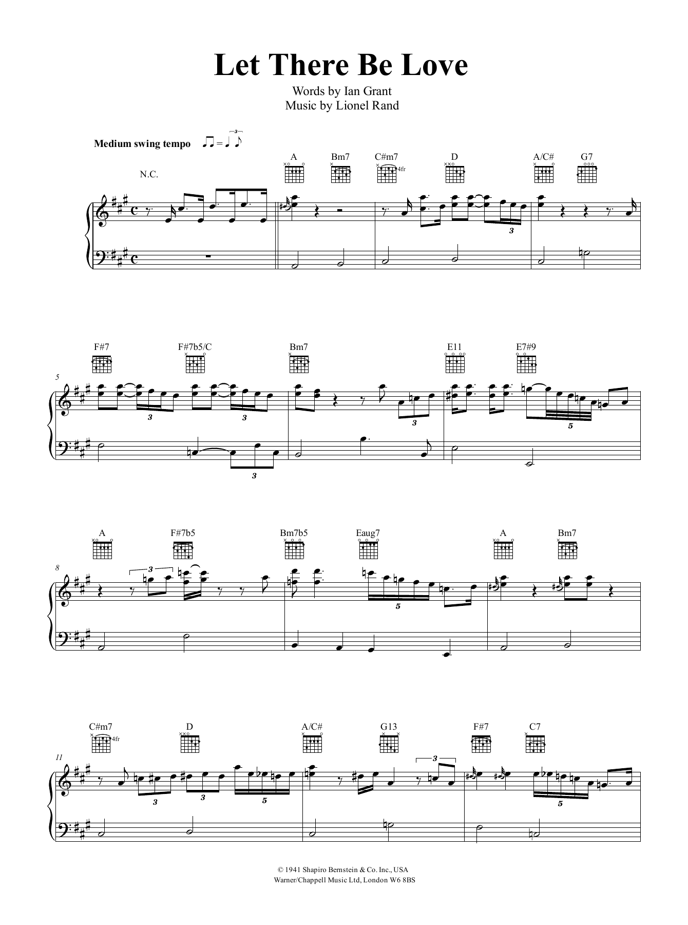 Produktbild zu: Let There Be Love
