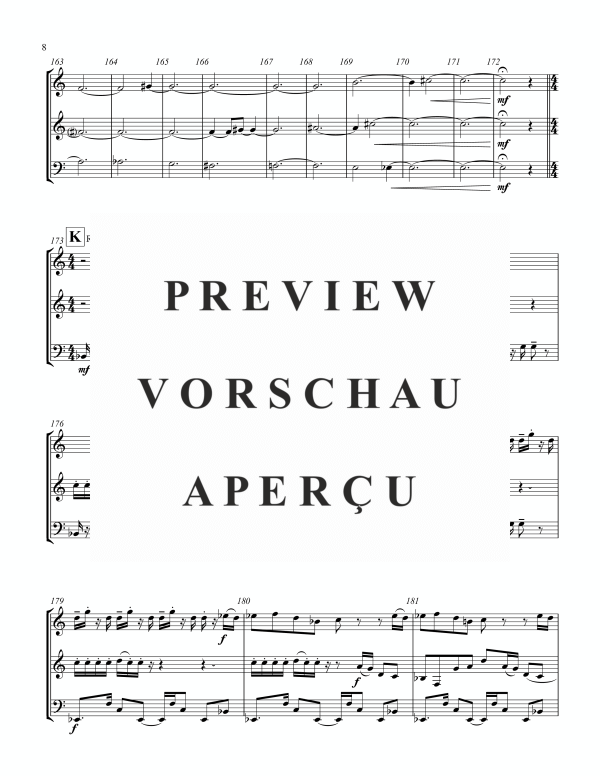 Produktgalerie: Seite 11 von 11 Whimsies, , (Blechbläser Trio Trompete in C, Horn in F + Posaune)