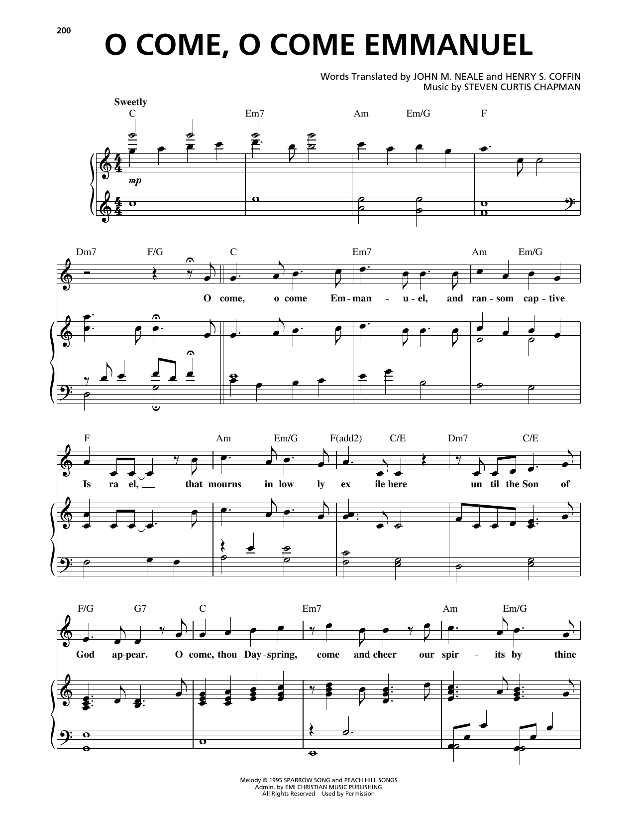Produktbild zu: O Come, O Come Emmanuel