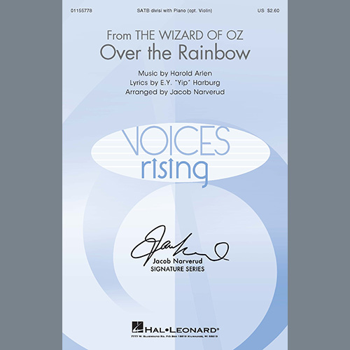 cover: Over The Rainbow (arr. Jacob Narverud), Harold Arlen & E.Y. Harburg