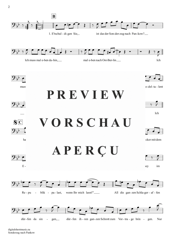 gallery: Sonderzug Nach Pankow, Lindenber, Udo, Violoncello