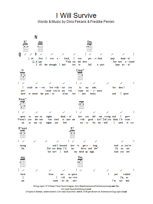 Product gallery: Page 1 of 1 I Will Survive, Gloria Gaynor