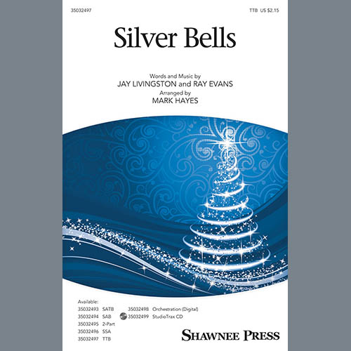 cover: Silver Bells (arr. Mark Hayes), Jay Livingston & Ray Evans, Chor