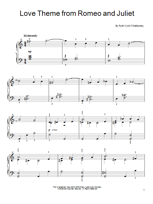 Produktbild zu: Romeo And Juliet (Love Theme)