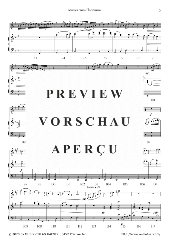 Product gallery: Page 8 of 11 Musica enim Florianum, , (clarinet in Bb and piano)