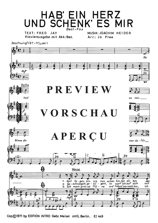 Produktgalerie: Seite 4 von 4 Hab ein Herz und schenk es mir, Carpendale, 	Howard, Klavier und Gesang