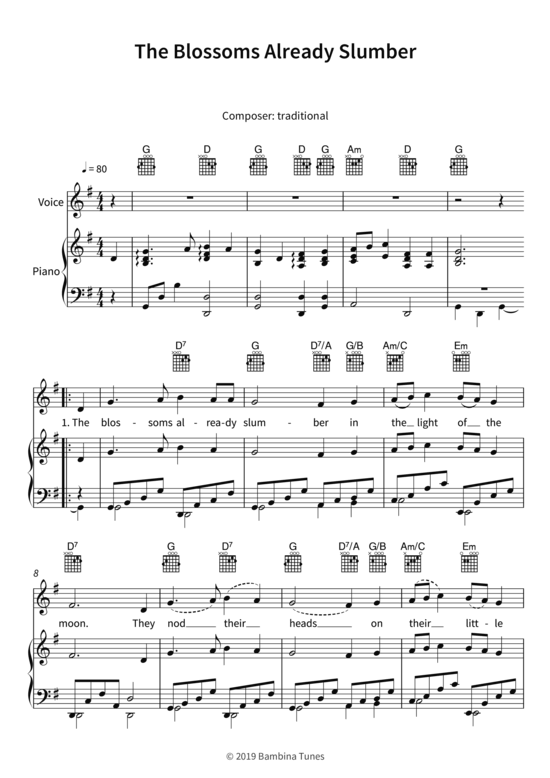 Produktbild zu: The Blossoms Already SlumberLars Opfermann
