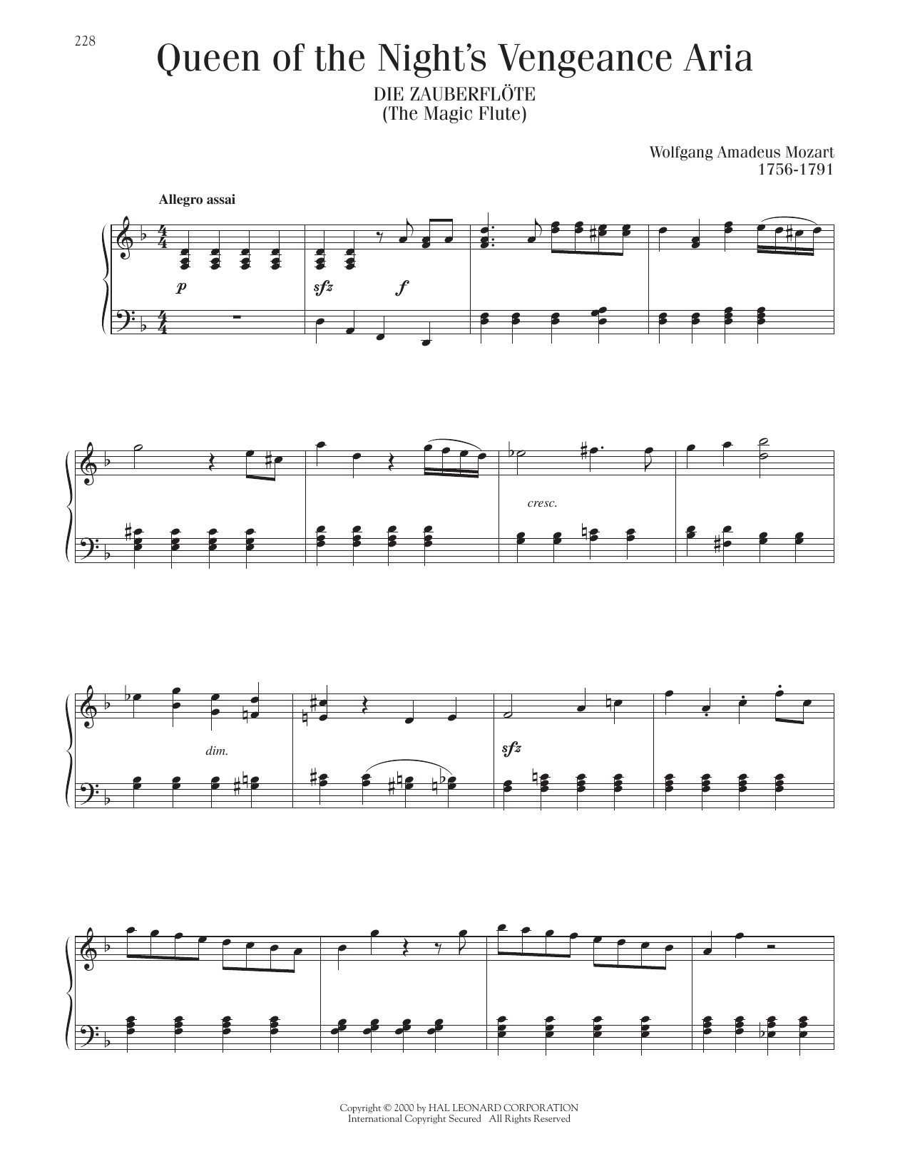 Produktbild zu: Queen Of The Night's Vengeance Aria