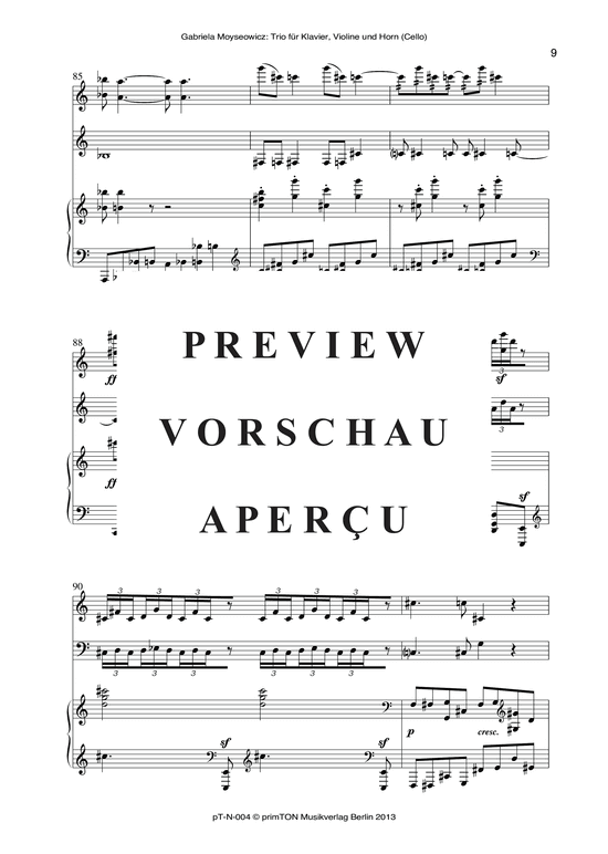 Product gallery: Page 14 of 21 TRIO, , piano, violin and horn/cello