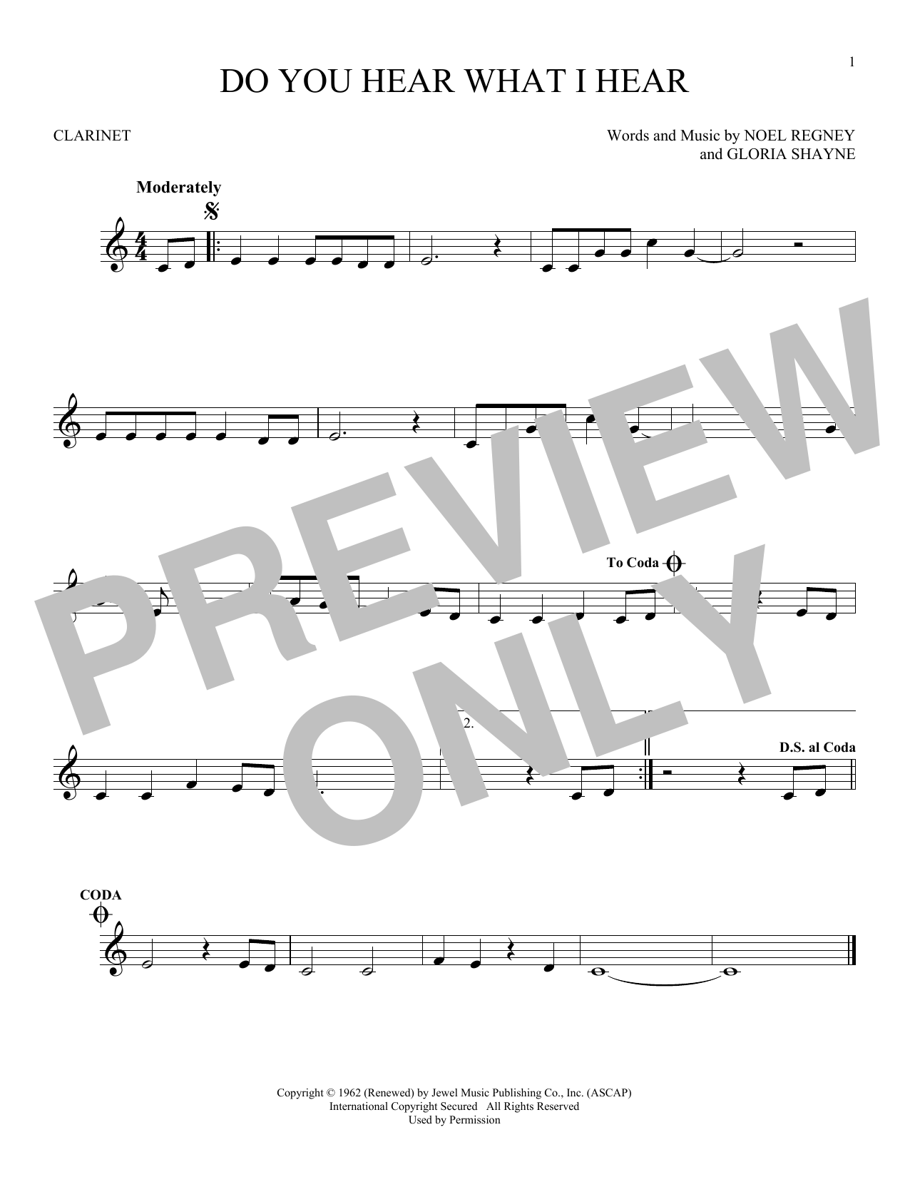 Product gallery: Page 1 of 1 Do You Hear What I Hear, Noel Regney & Gloria Shayne
