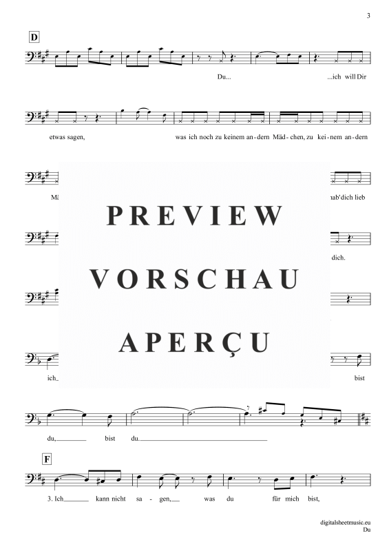 Produktgalerie: Seite 4 von 5 Du, Maffay, Peter, Posaune / Bariton