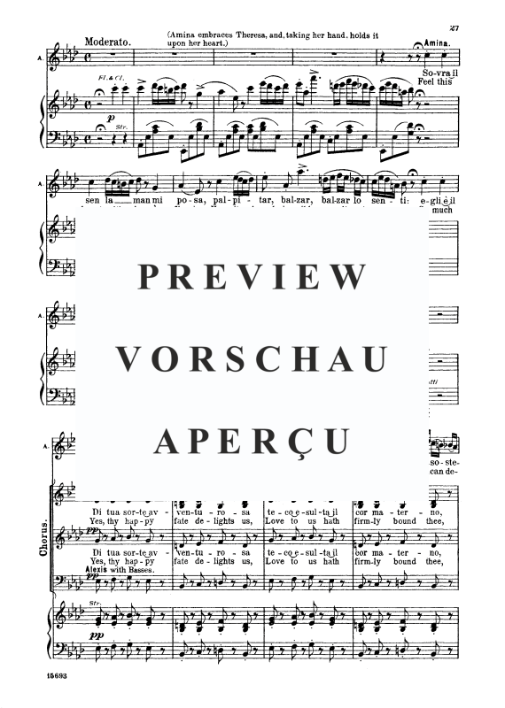 Produktgalerie: Seite 2 von 8 Sovra il sen la mano mi posa, , Sopran und Klavier