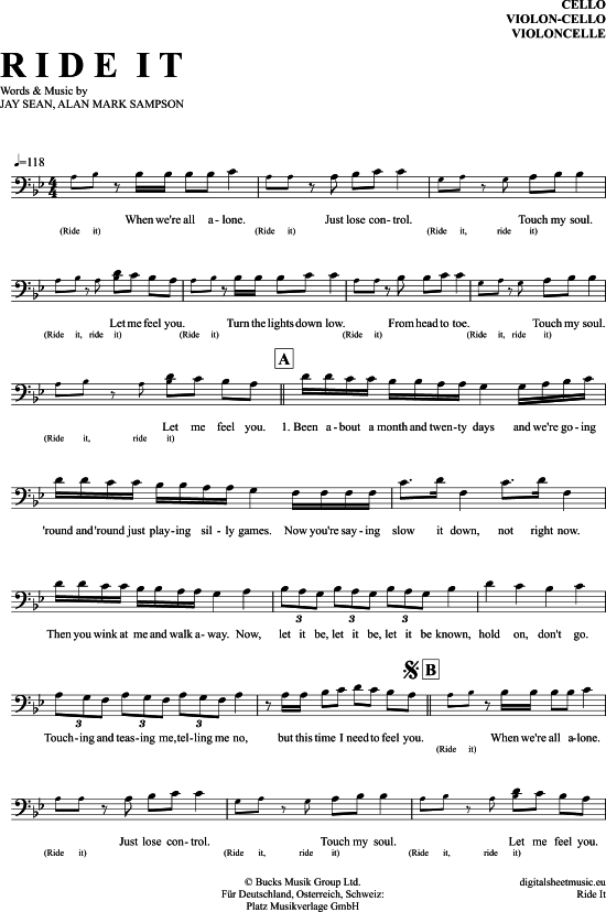 Produktbild zu: Ride It Regard