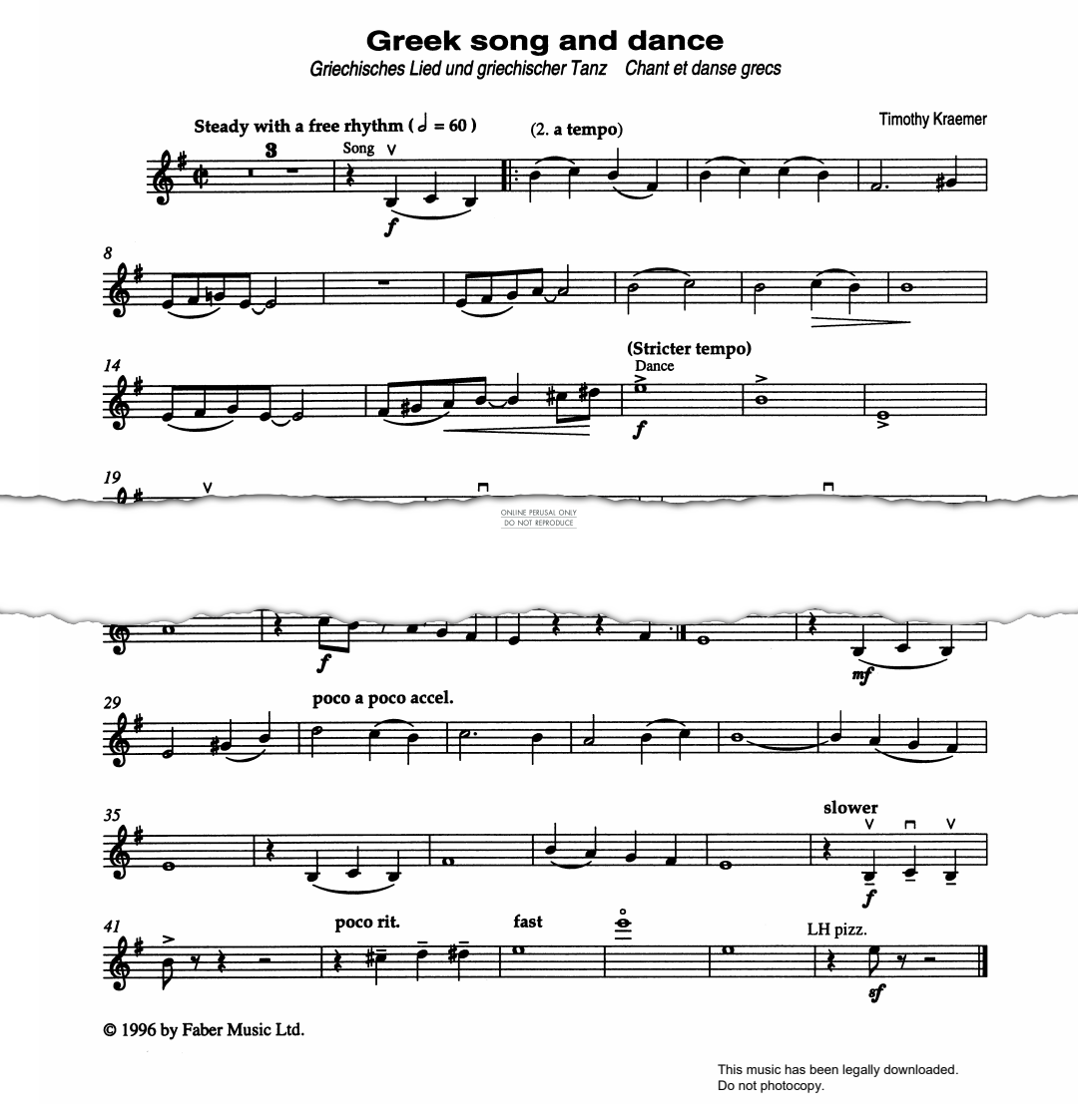 gallery: Greek song and dance, Greek Traditional, Klavier, Violine