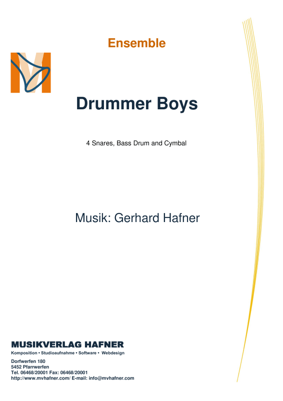Product picture to: Drummer BoysGerhard Hafner