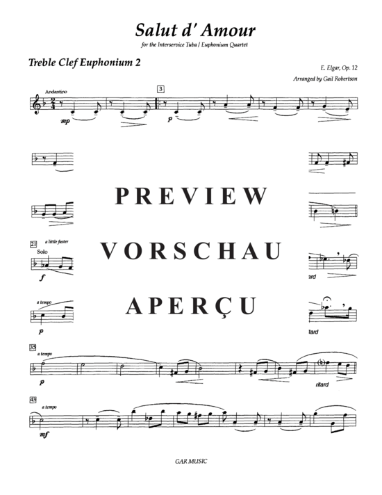 Product gallery: Page 13 of 18 Salut d´Amour , , (Tuba Quartett EETT)