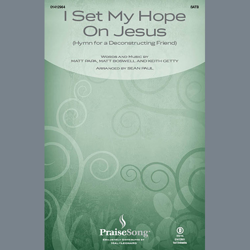 cover: I Set My Hope On Jesus (Hymn For A Deconstructing Friend), Sean Paul, Chor