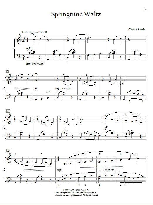 Produktbild zu: Springtime Waltz