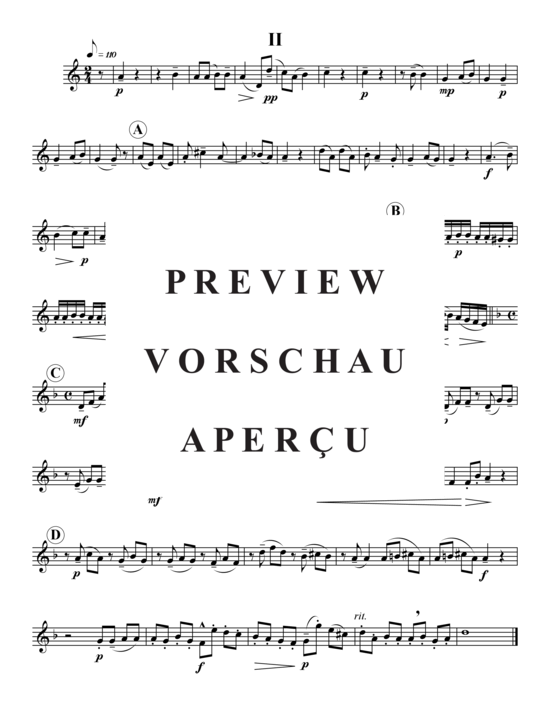 Produktgalerie: Seite 20 von 21 Concerto en Sol – 3 Sätze , , (Holzbläser-Quintett)