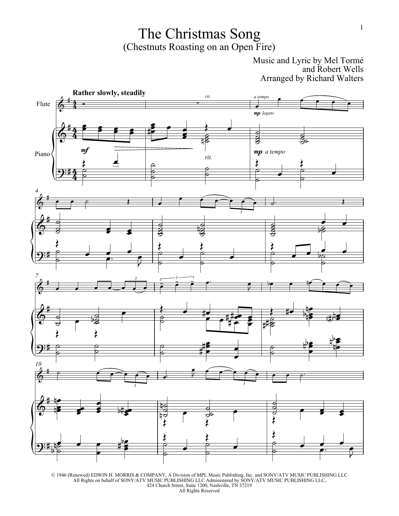 Product gallery: Page 1 of 1 The Christmas Song (Chestnuts Roasting On An Open Fire), Mel Tormé