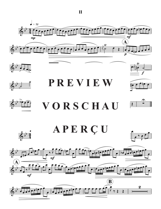 Product gallery: Page 20 of 21 Concerto Grosso Op. 3, Nr. 3 , , (Saxophone quartet SATB)