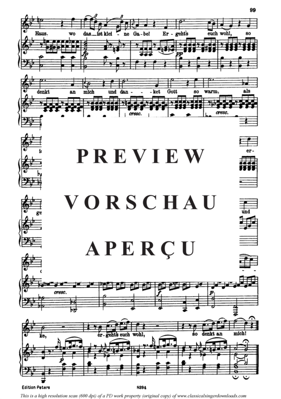 gallery: Der Sänger D.149 , , (Gesang hoch + Klavier)