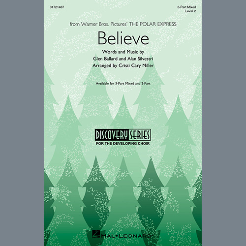 cover: Believe (from The Polar Express) (arr. Cristi Cary Miller), Josh Groban, Chor