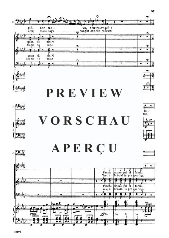 Produktgalerie: Seite 4 von 6 Vi ravviso o luoghi ameni, , Bass und Klavier