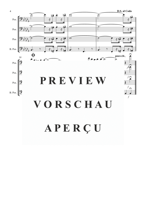 gallery: Pink Panther, , Trombone Quartet 3x Trombone and Bass Trombone