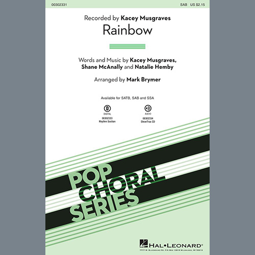 cover: Rainbow (arr. Mark Brymer), Kacey Musgraves