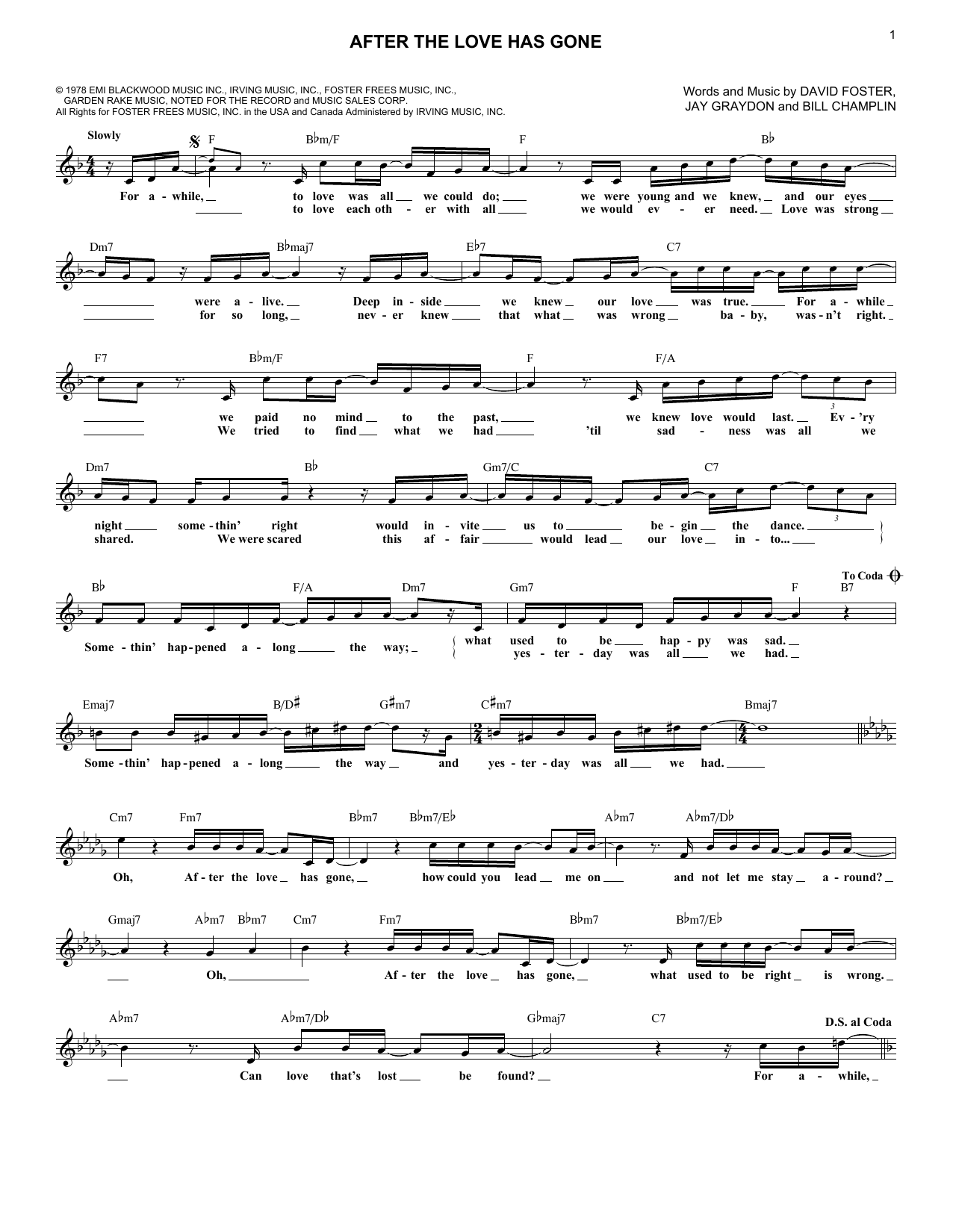 Produktgalerie: Seite 1 von 1 After The Love Has Gone, Earth, Wind & Fire, Melodieinstrument