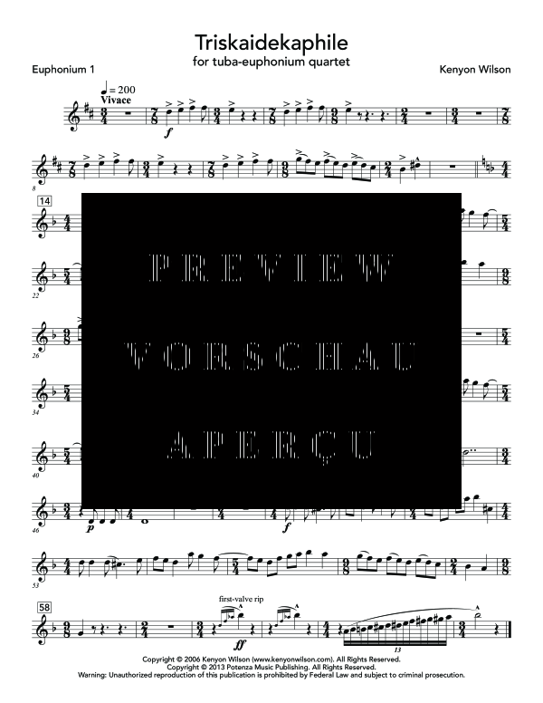 Product gallery: Page 10 of 11 Triskaidekaphile, , (Tuba Quartett EETT)