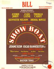 cover: Bill (from 'Showboat'), Jerome Kern