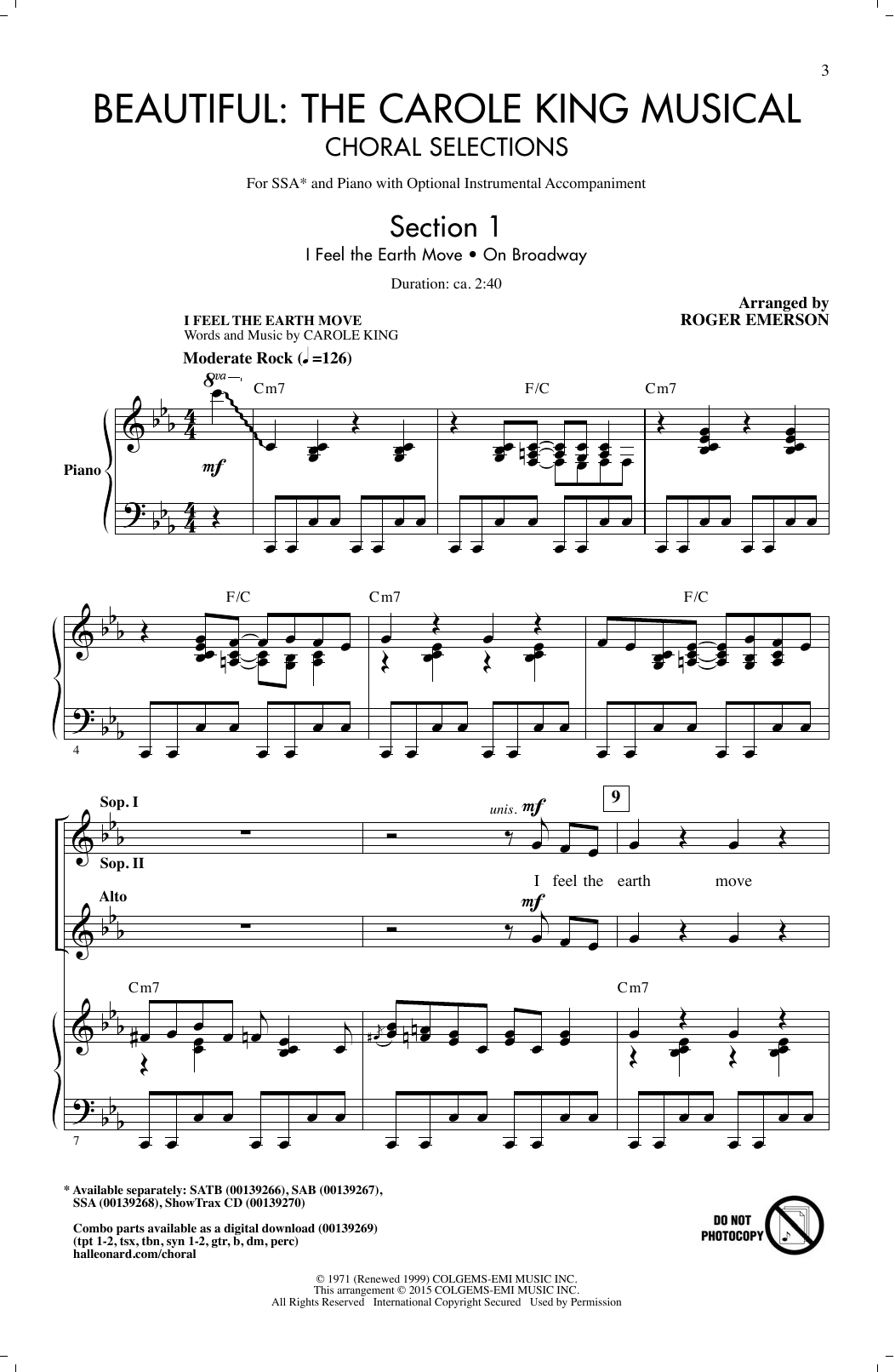 Produktgalerie: Seite 1 von 1 Beautiful: The Carole King Musical (Choral Selections), Roger Emerson, Chor
